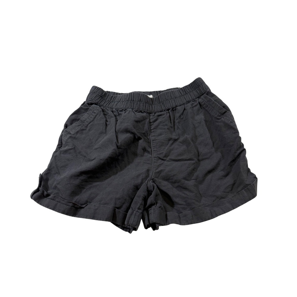 Pact Organic Cotton Shorts S Gray Basic Minimalist Loungewear Earthy Coastal